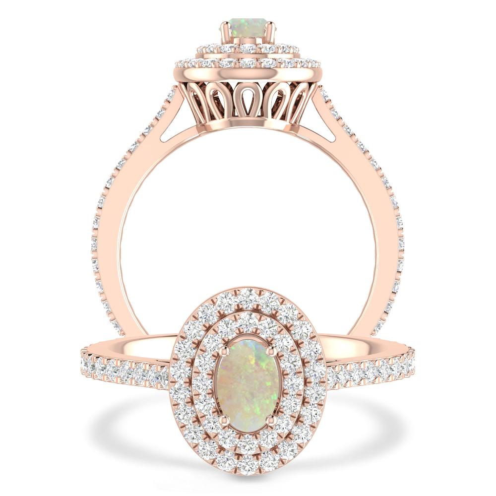 Rose Gold - Opal