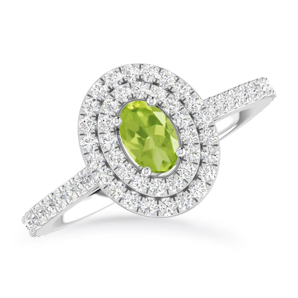 White Gold - Peridot