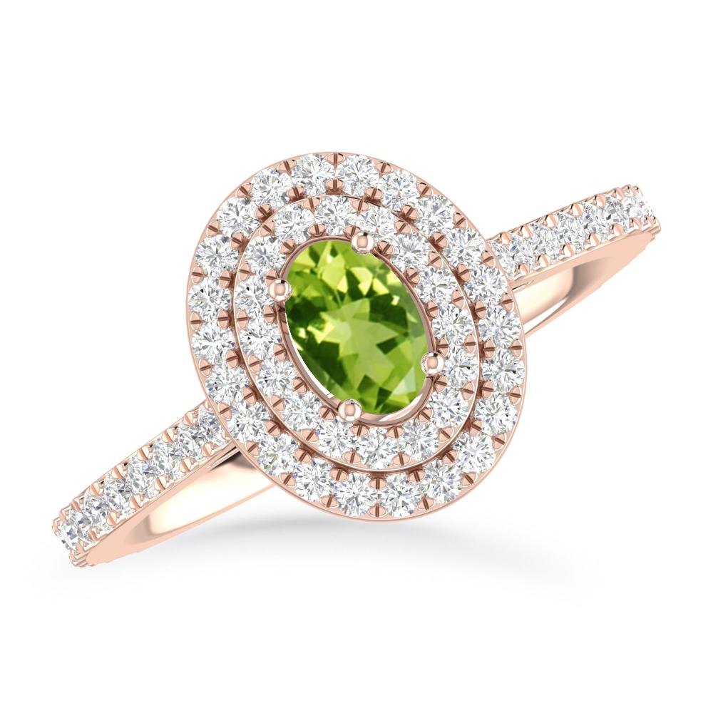 Rose Gold - Peridot