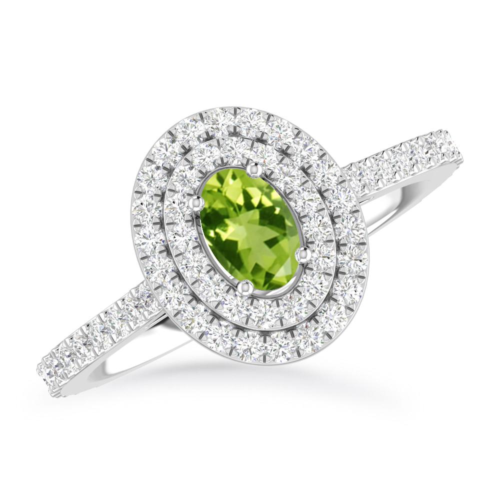 White Gold - Peridot