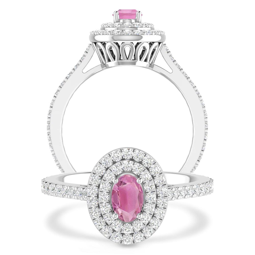 White Gold - Pink Tourmaline
