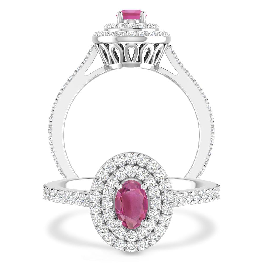 White Gold - Pink Tourmaline