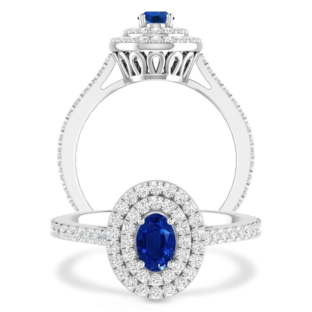 White Gold - Sapphire