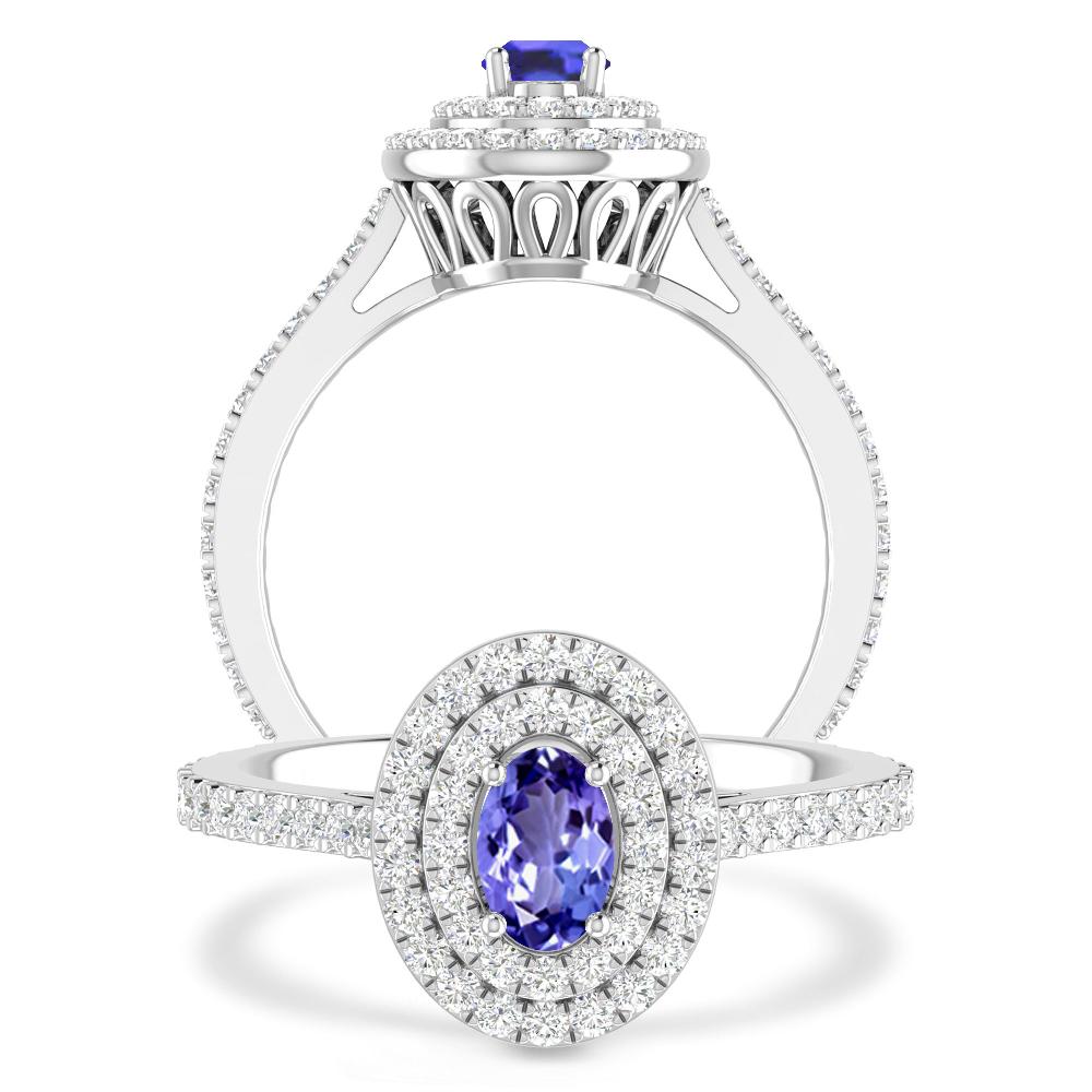 White Gold - Tanzanite