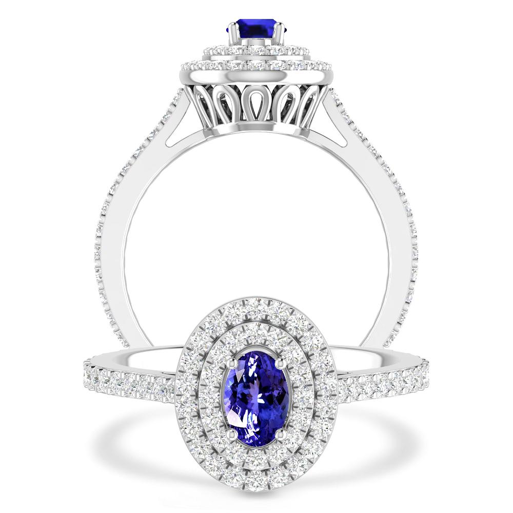 White Gold - Tanzanite
