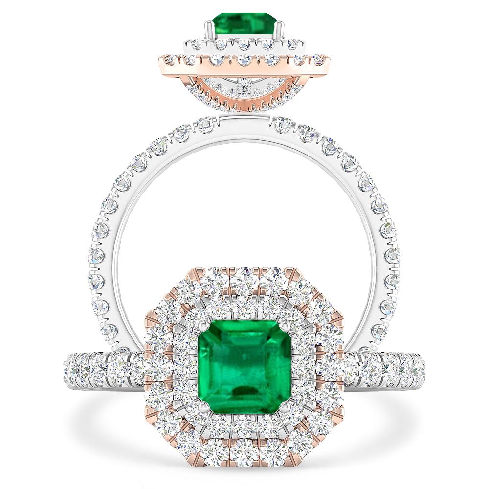 White Gold - Emerald