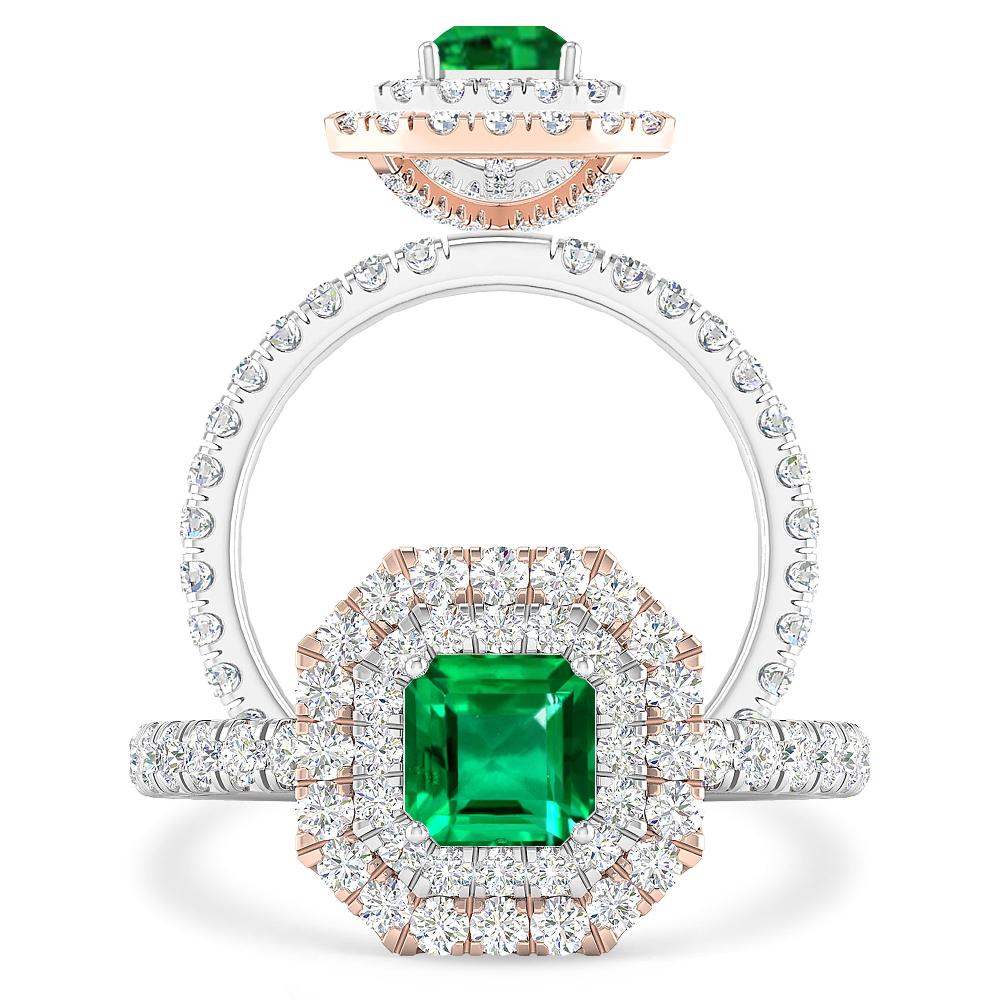 White Gold - Emerald