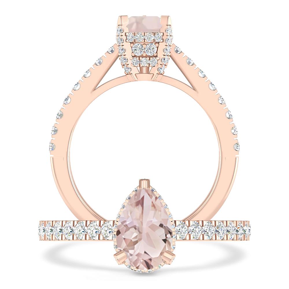 Rose Gold - Morganite