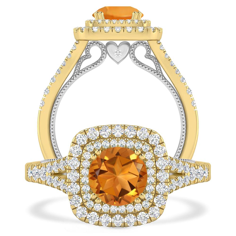 Yellow Gold - Citrine