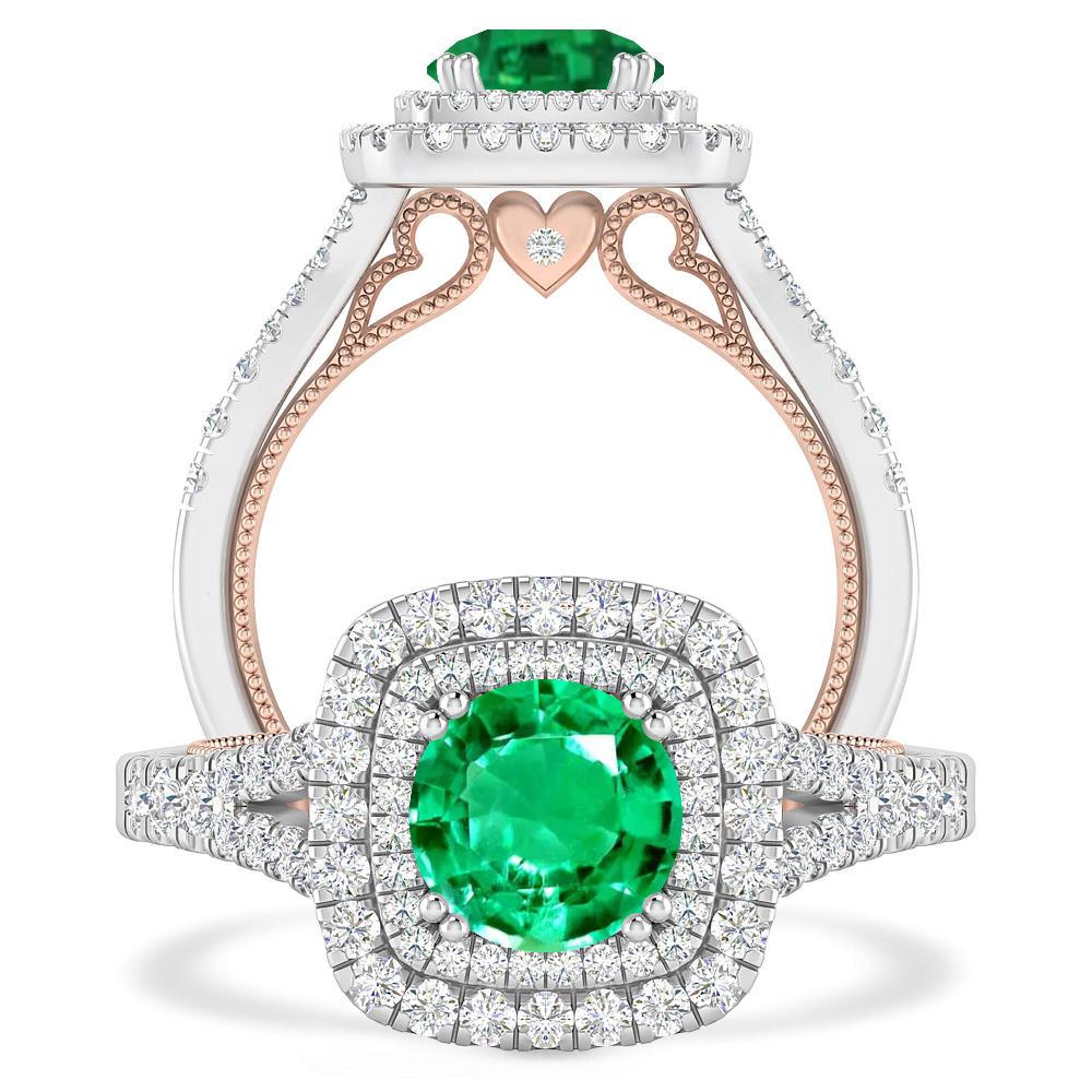 White Gold - Emerald