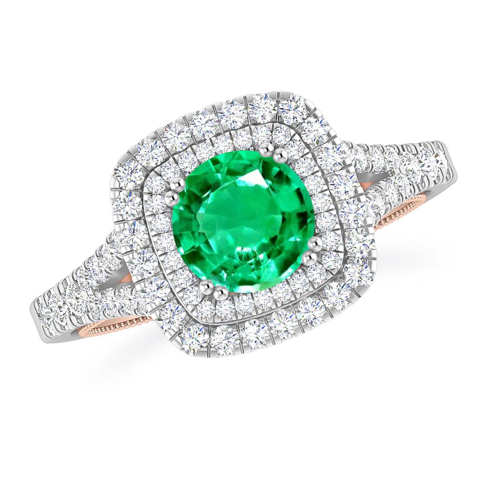 White Gold - Emerald