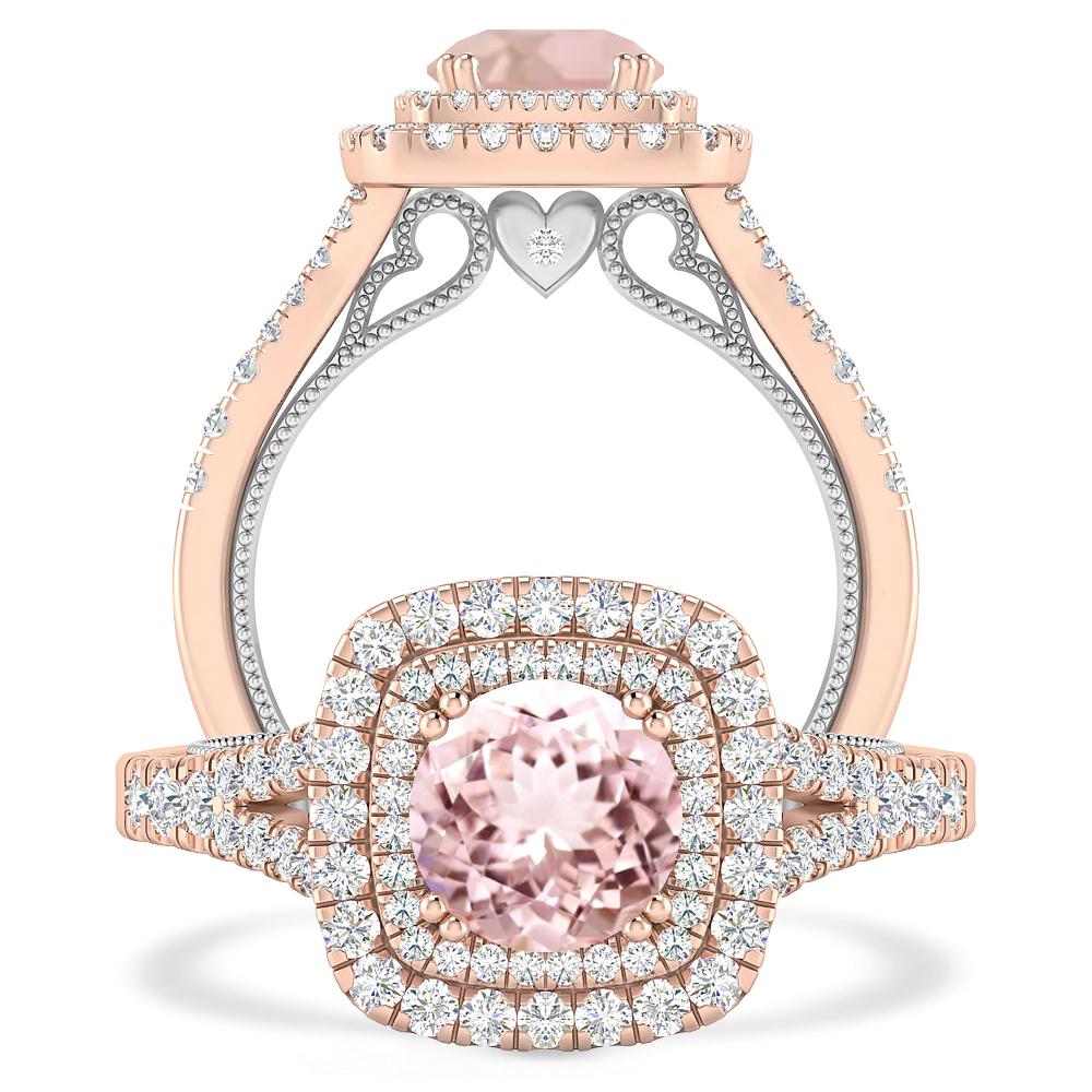 Rose Gold - Morganite