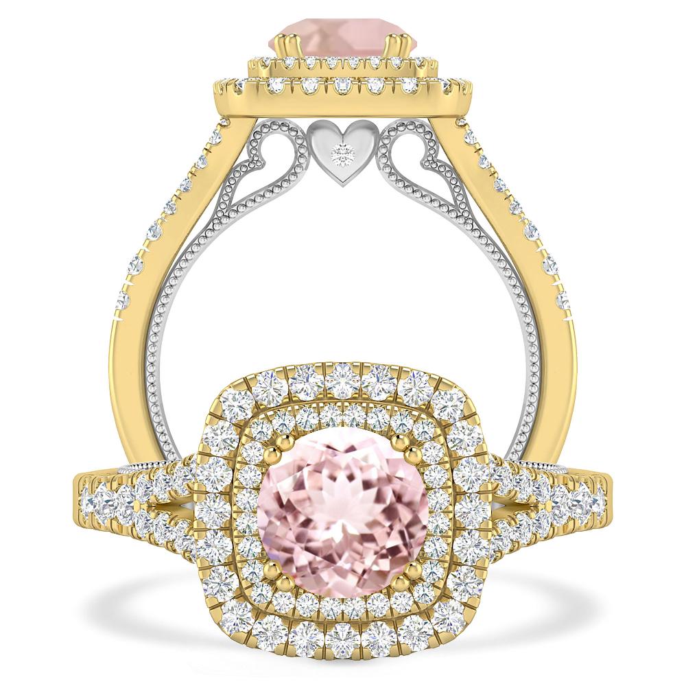 Yellow Gold - Morganite
