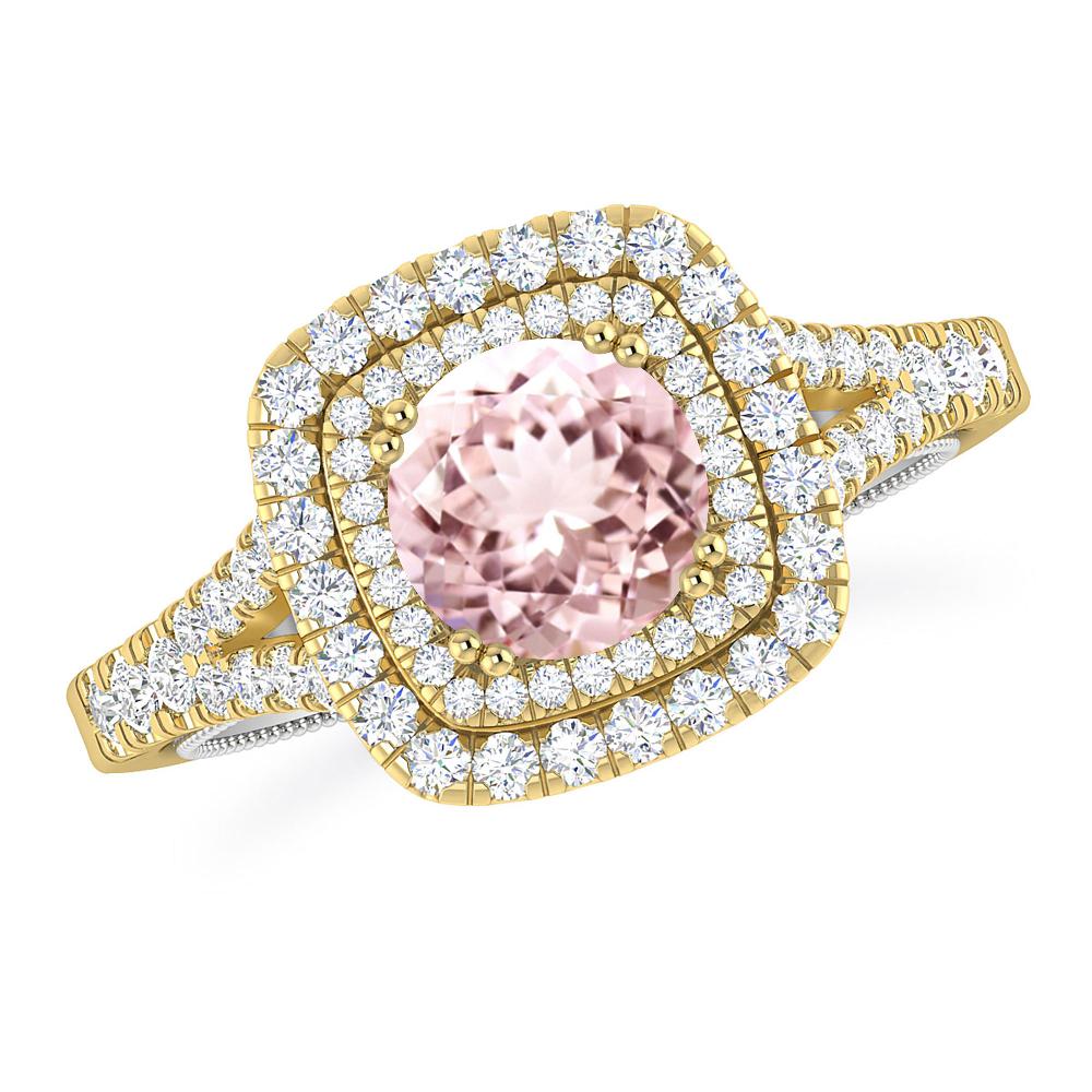 Yellow Gold - Morganite