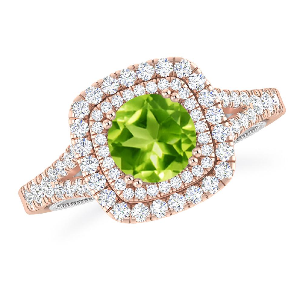 Rose Gold - Peridot