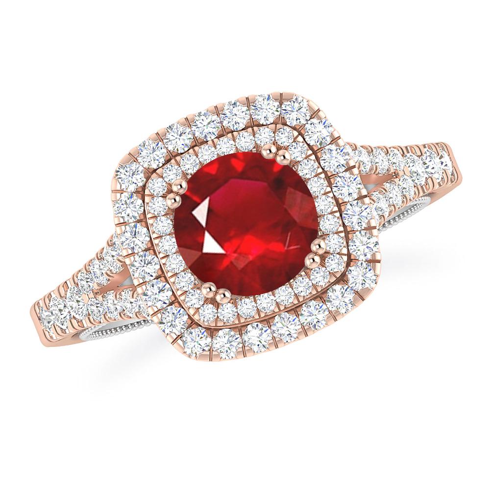 Rose Gold - Ruby