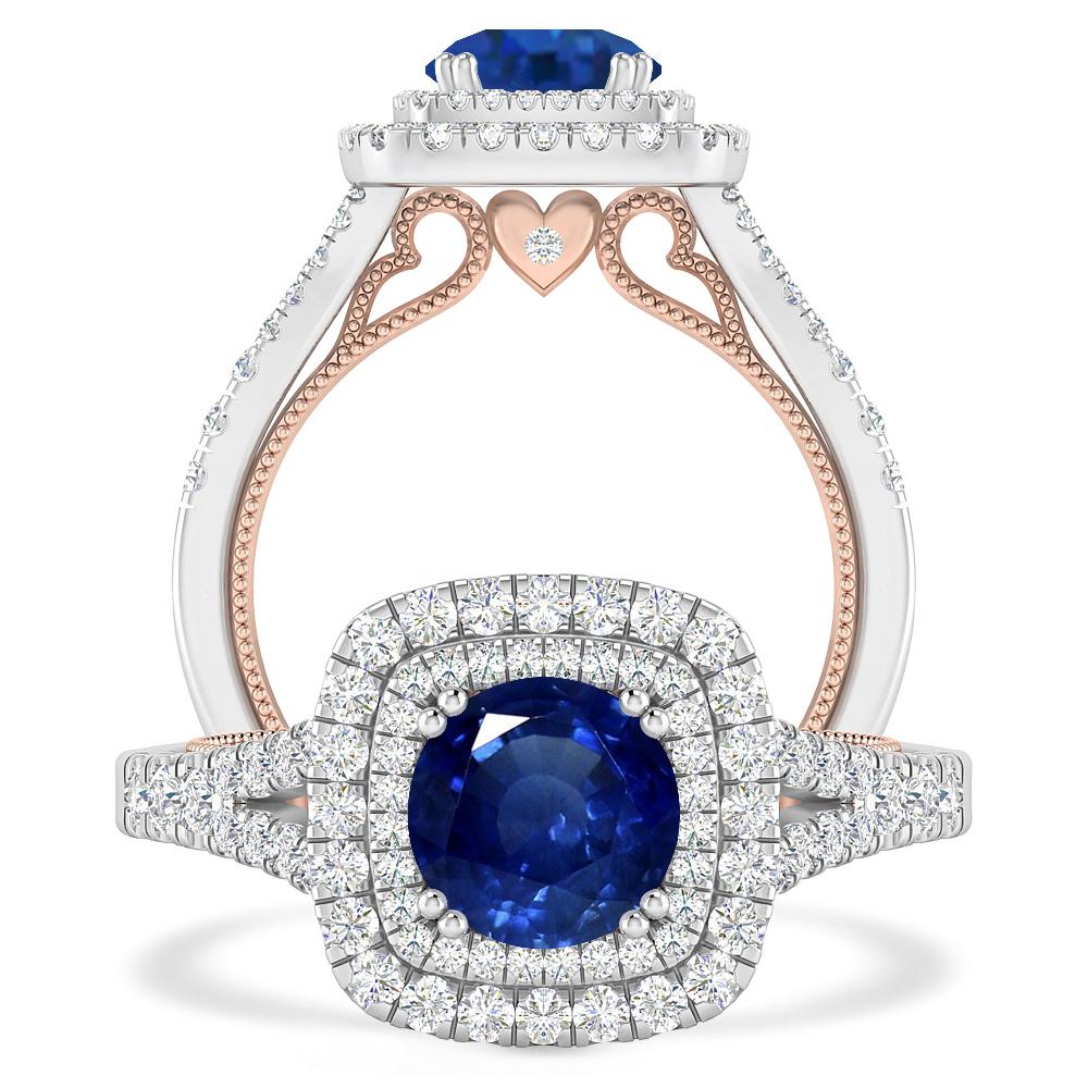White Gold - Sapphire