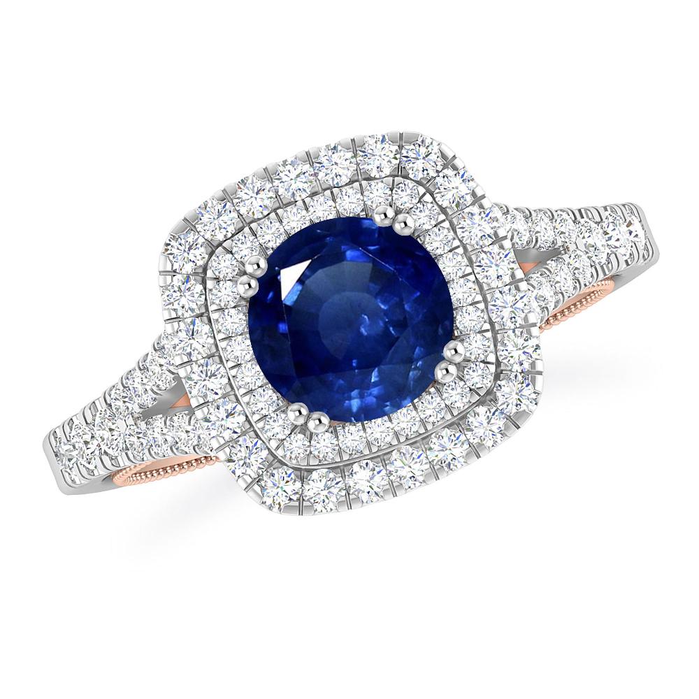 White Gold - Sapphire