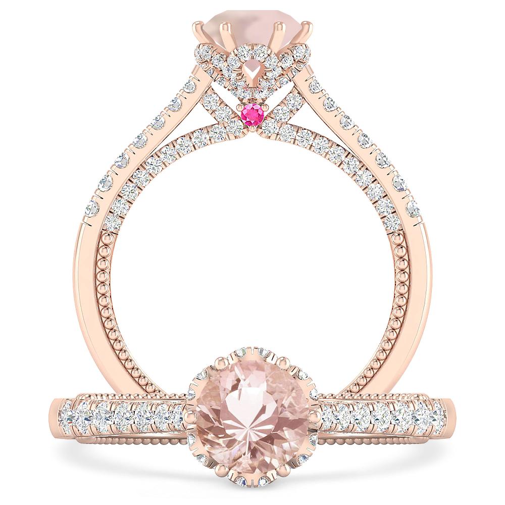Rose Gold - Morganite