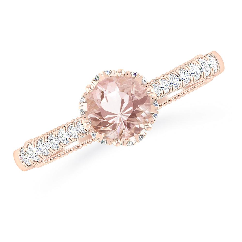 Rose Gold - Morganite