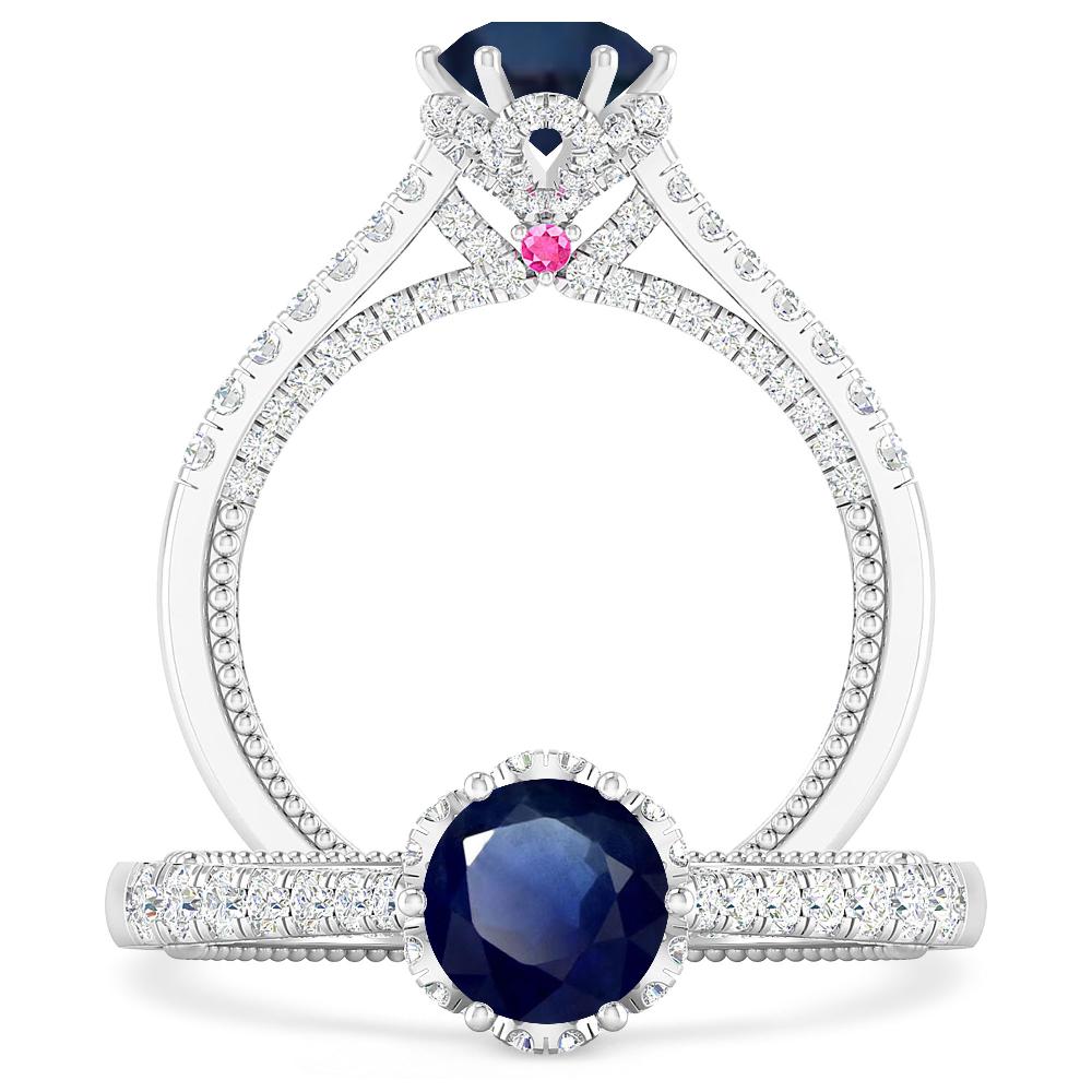 White Gold - Sapphire