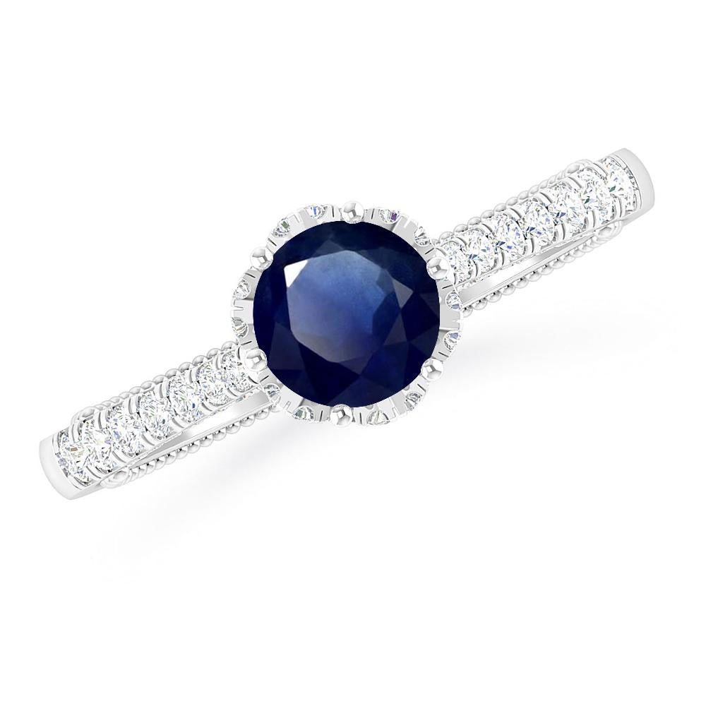 White Gold - Sapphire