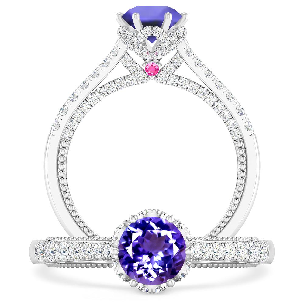 White Gold - Tanzanite