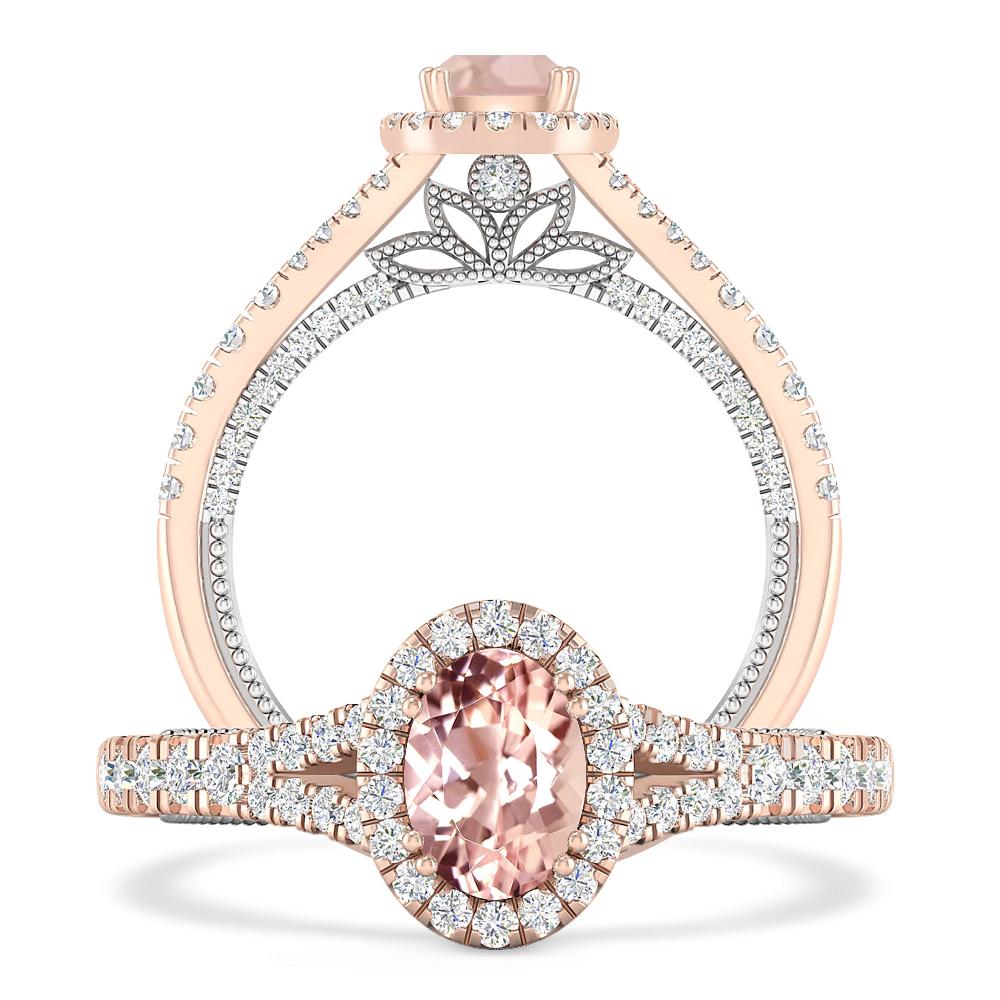 Rose Gold - Morganite