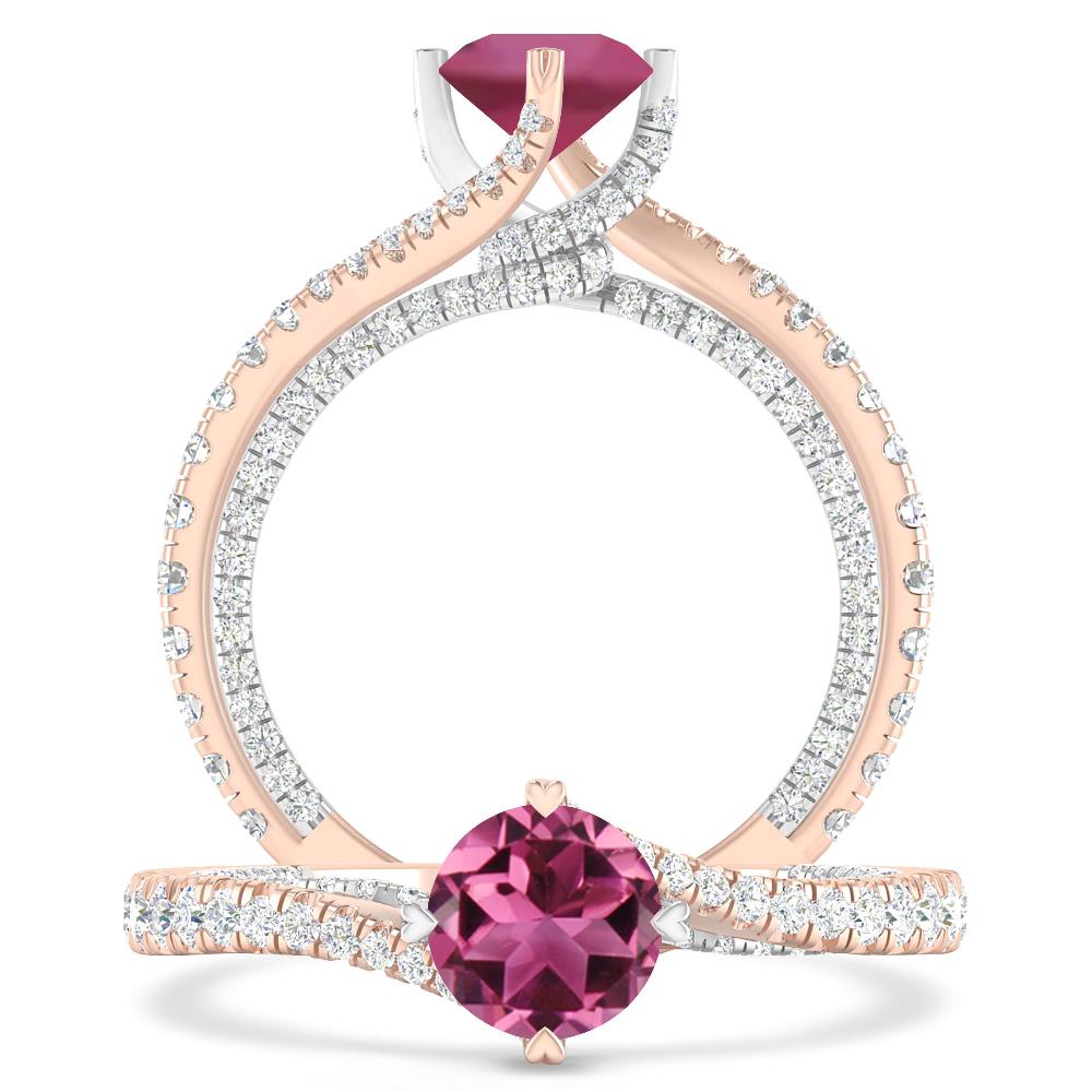 Rose Gold - Pink Tourmaline