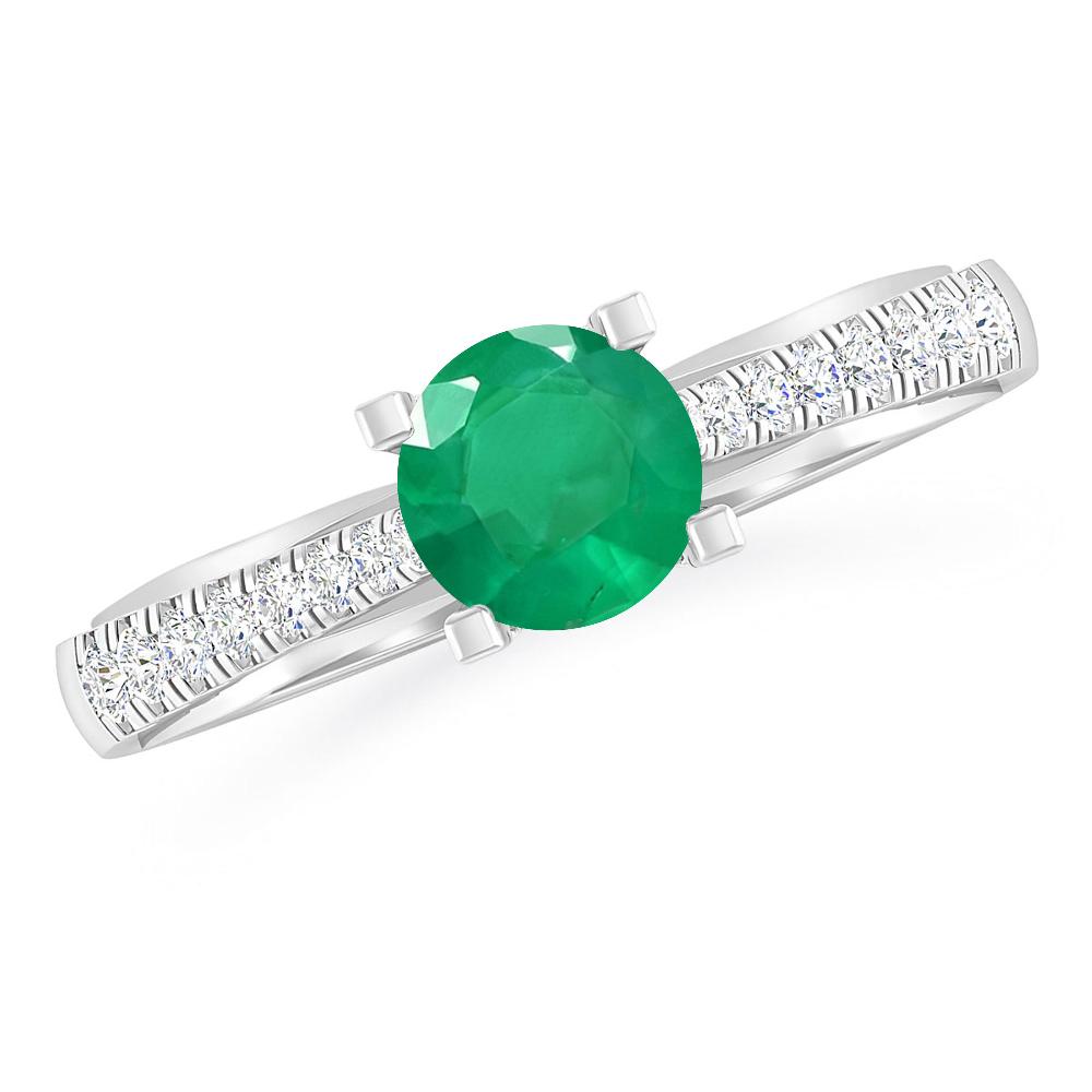 White Gold - Emerald