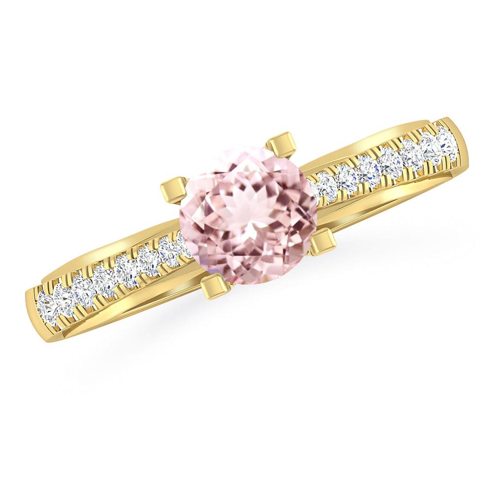 Yellow Gold - Morganite