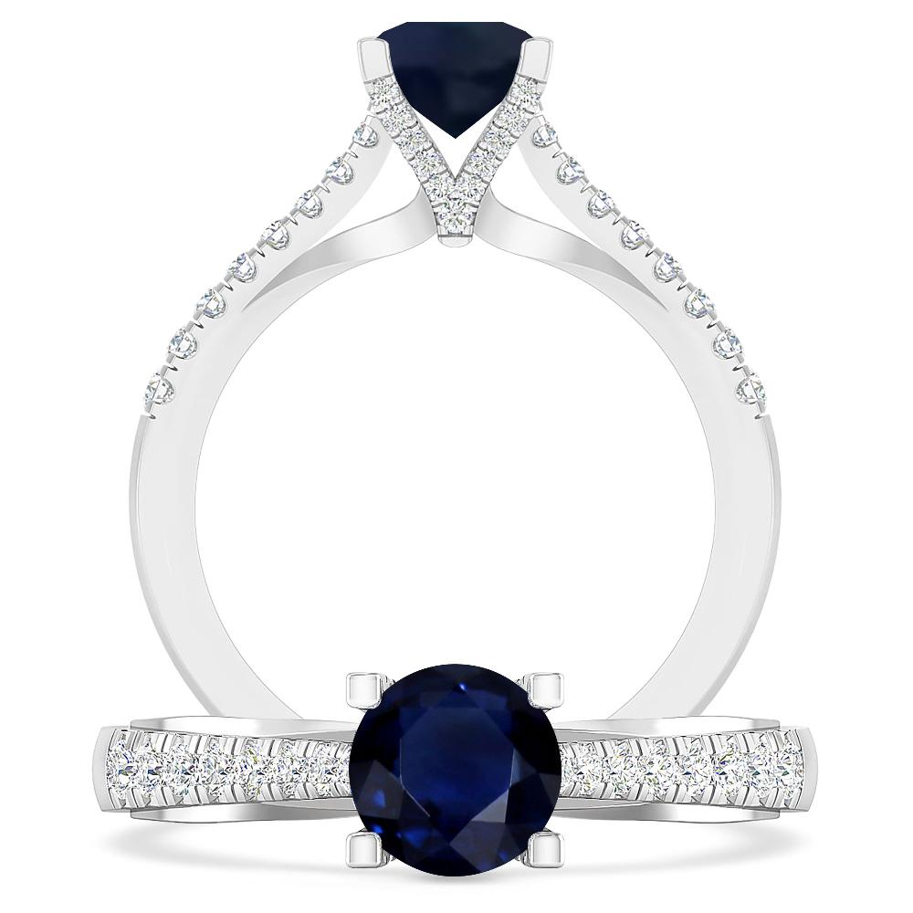 White Gold - Sapphire
