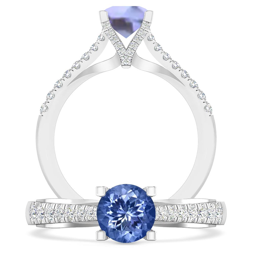 White Gold - Tanzanite