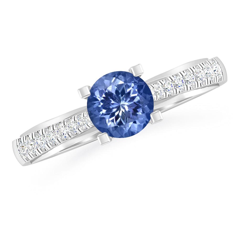 White Gold - Tanzanite