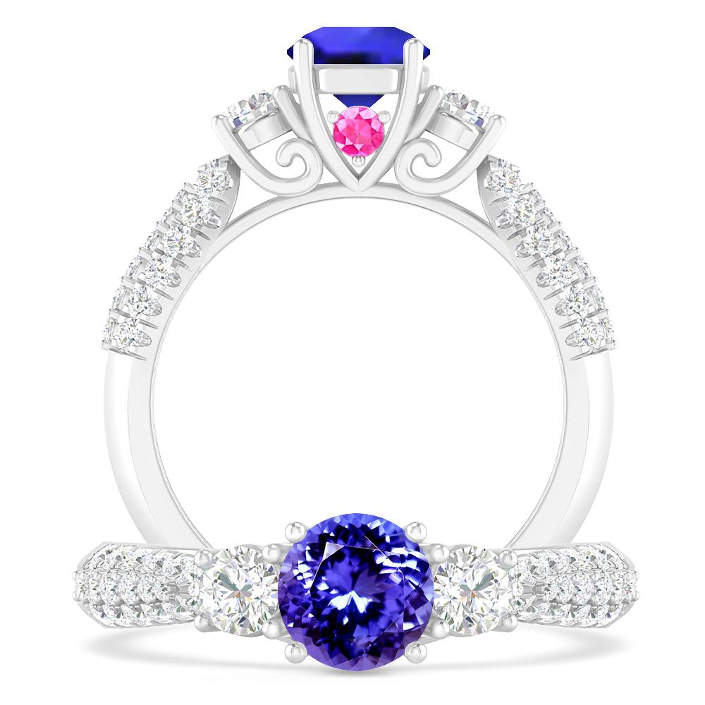 White Gold - Tanzanite