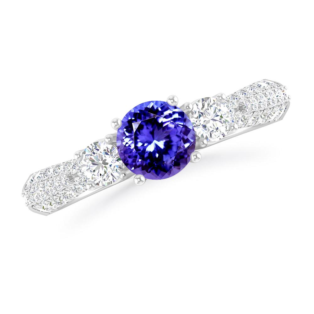 White Gold - Tanzanite