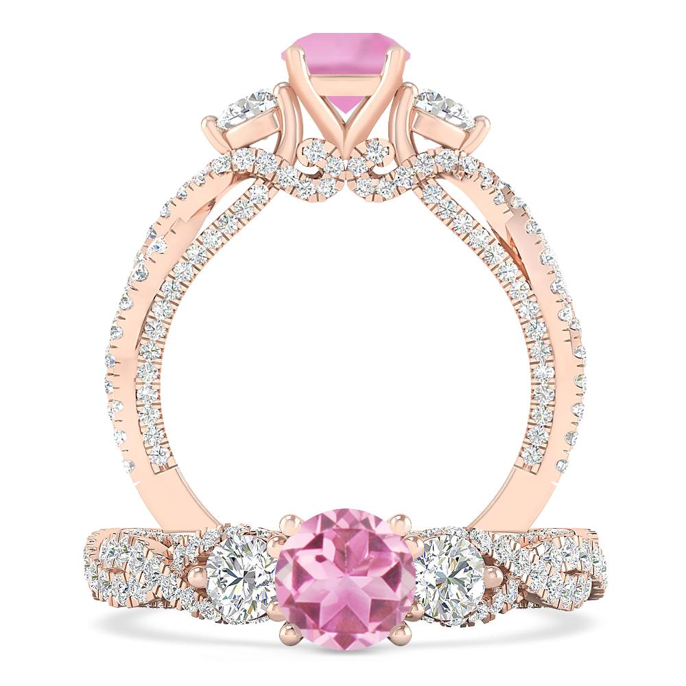Rose Gold - Pink Tourmaline