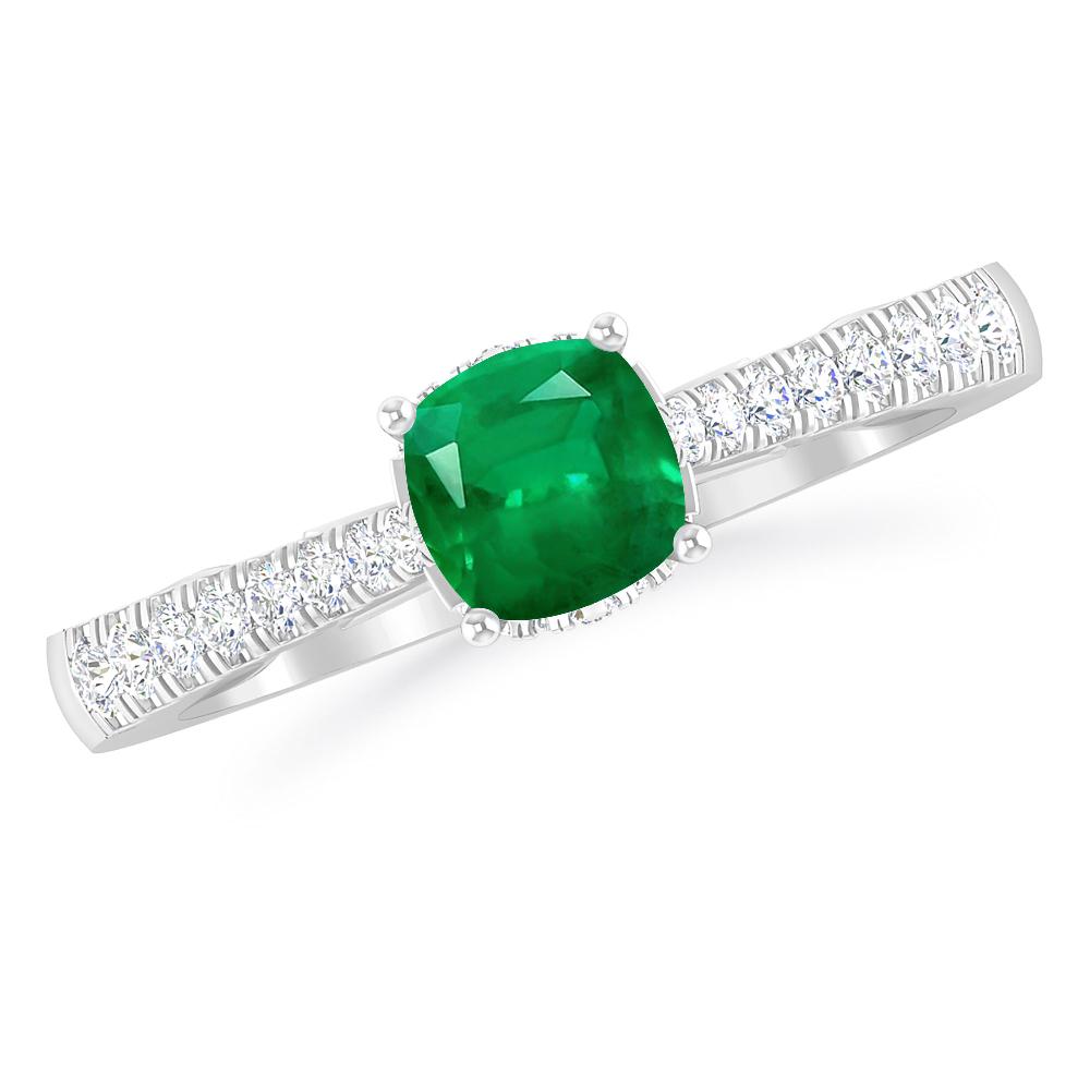 White Gold - Emerald