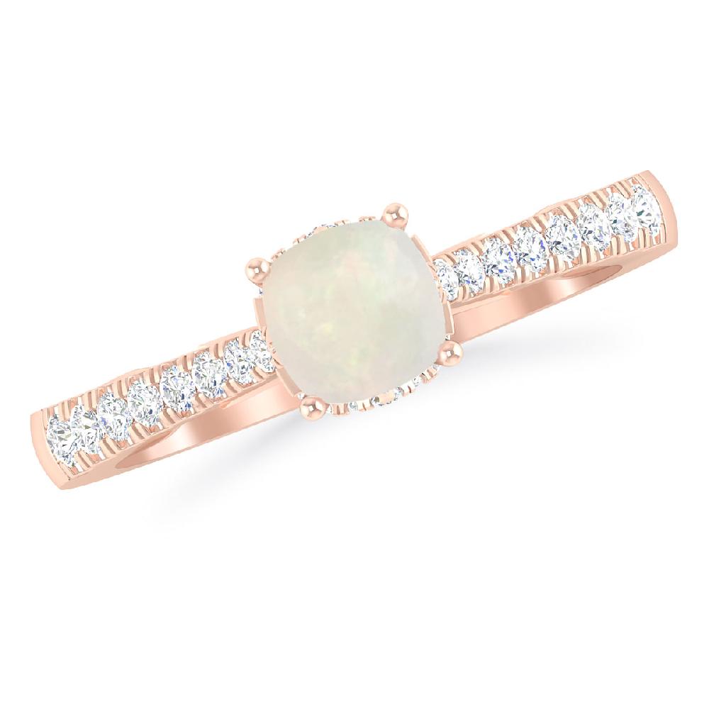 Rose Gold - Opal