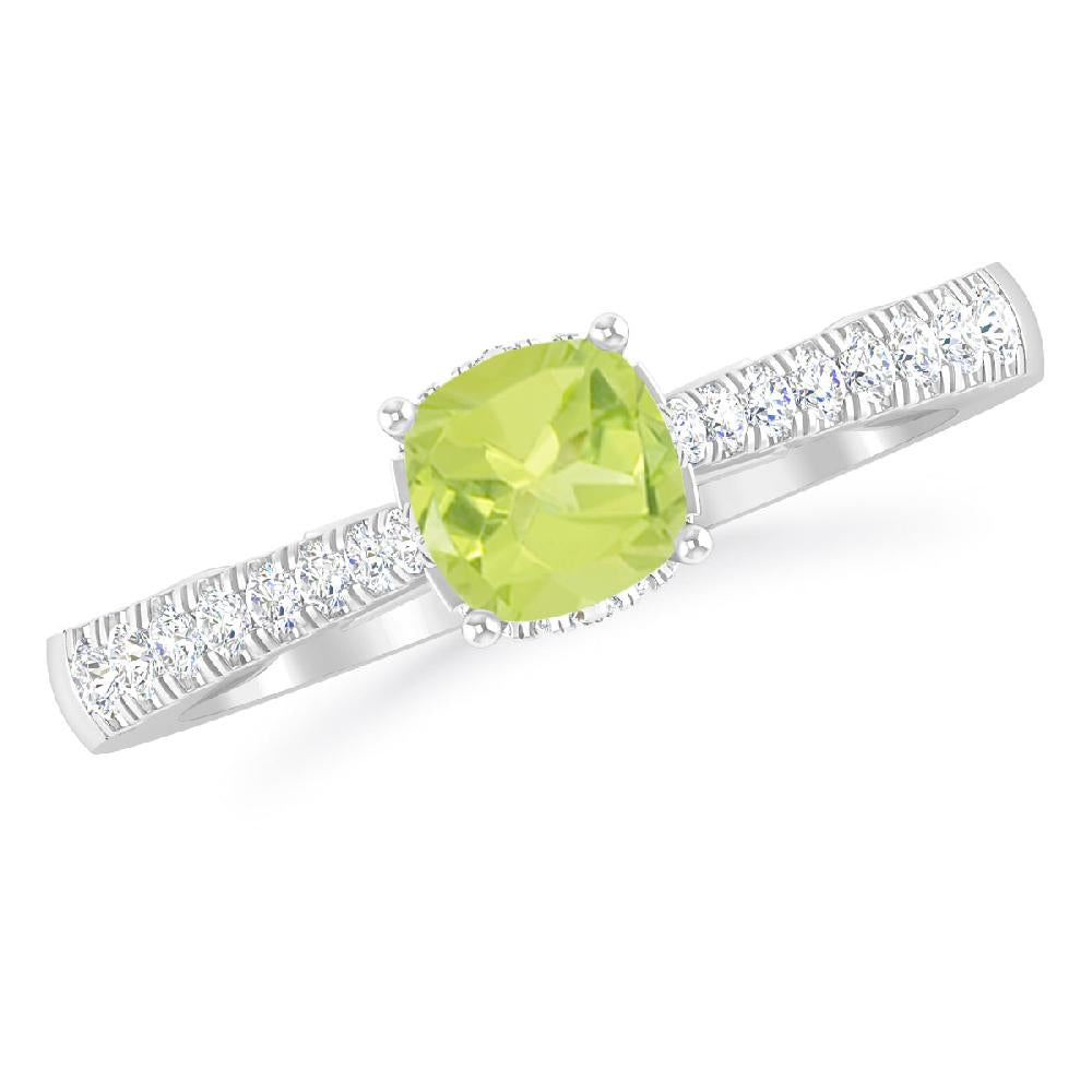 White Gold - Peridot