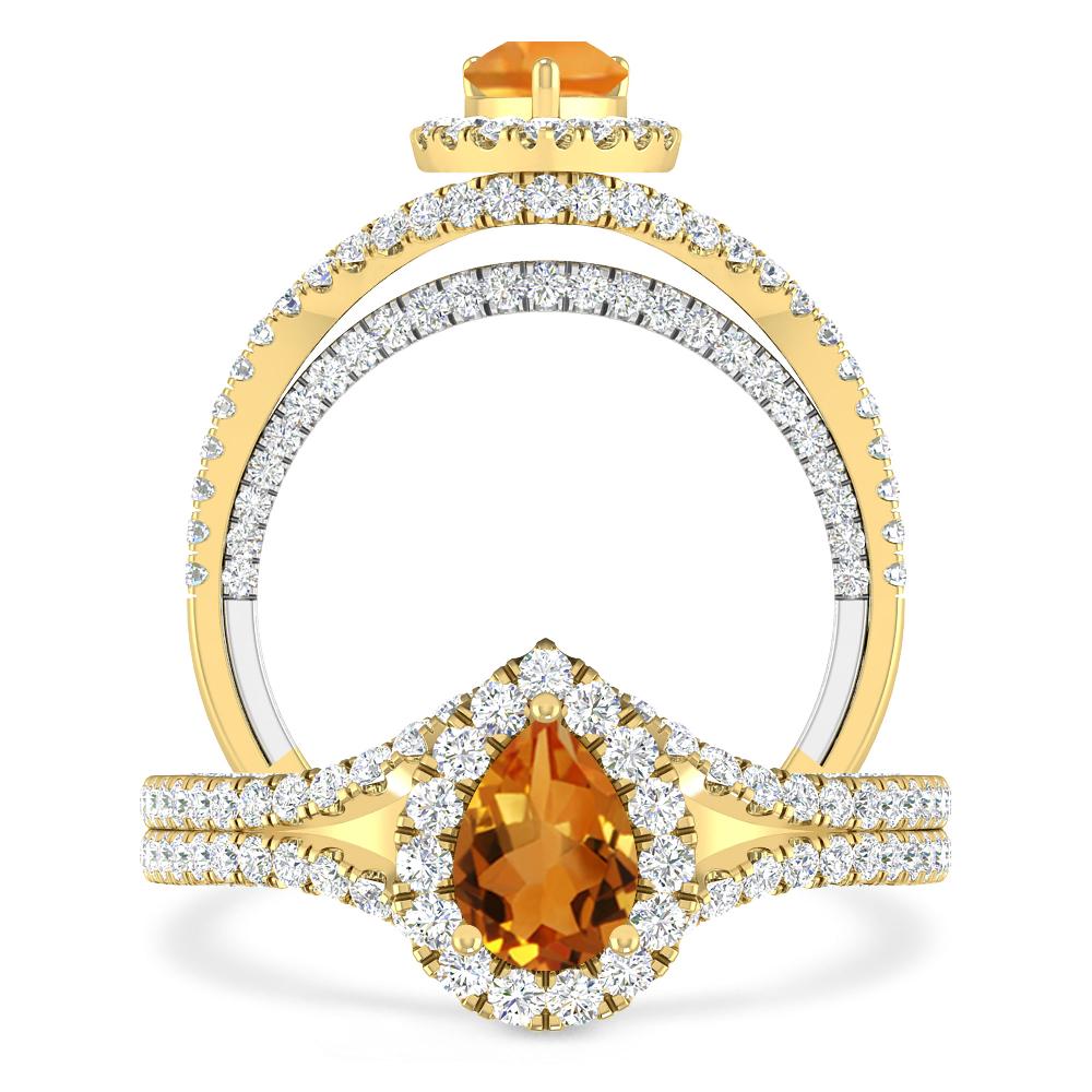 Yellow Gold - Citrine