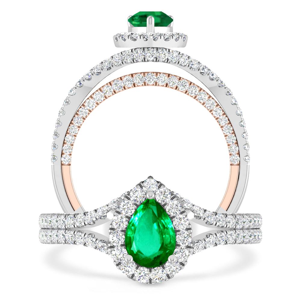 White Gold - Emerald
