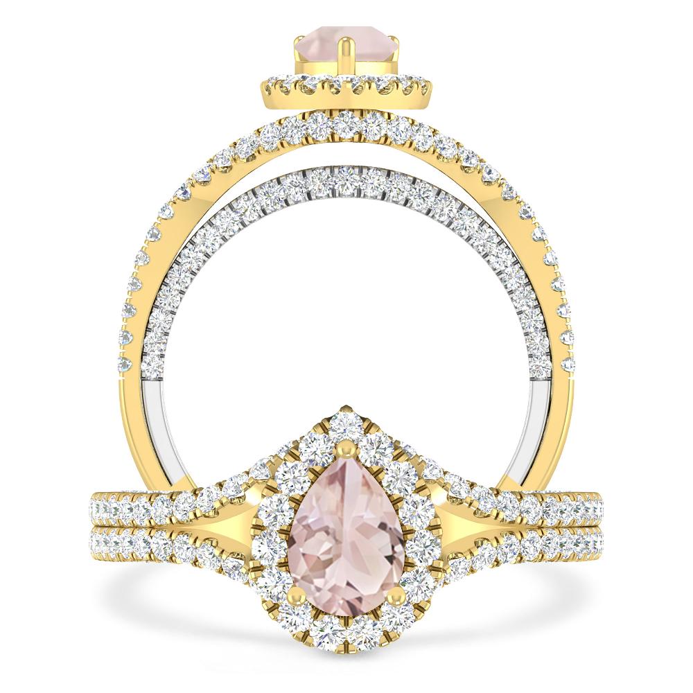 Yellow Gold - Morganite