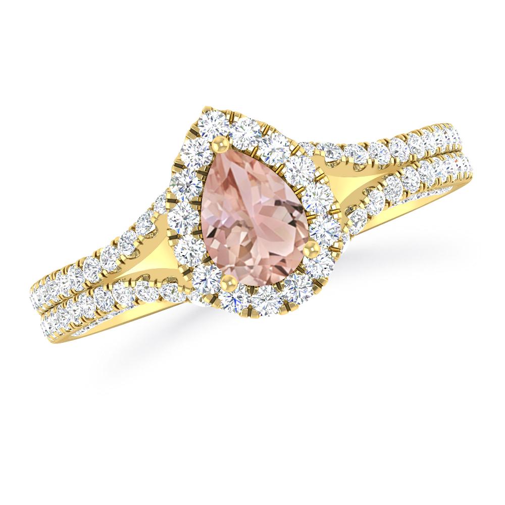 Yellow Gold - Morganite
