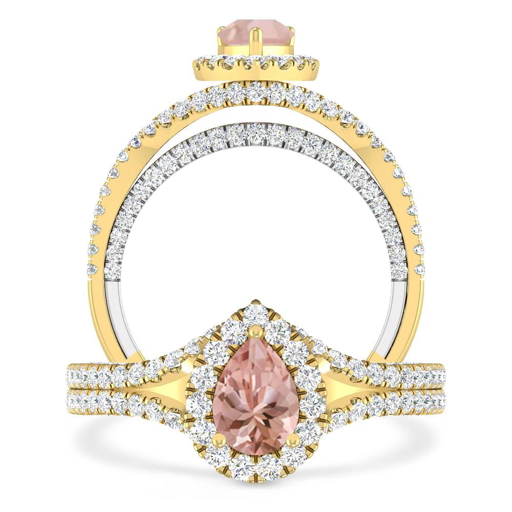 Yellow Gold - Morganite