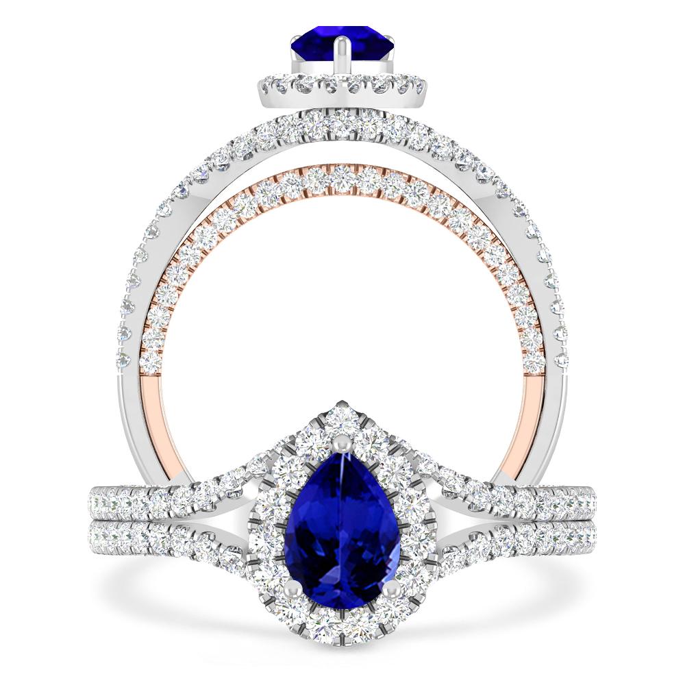 White Gold - Tanzanite