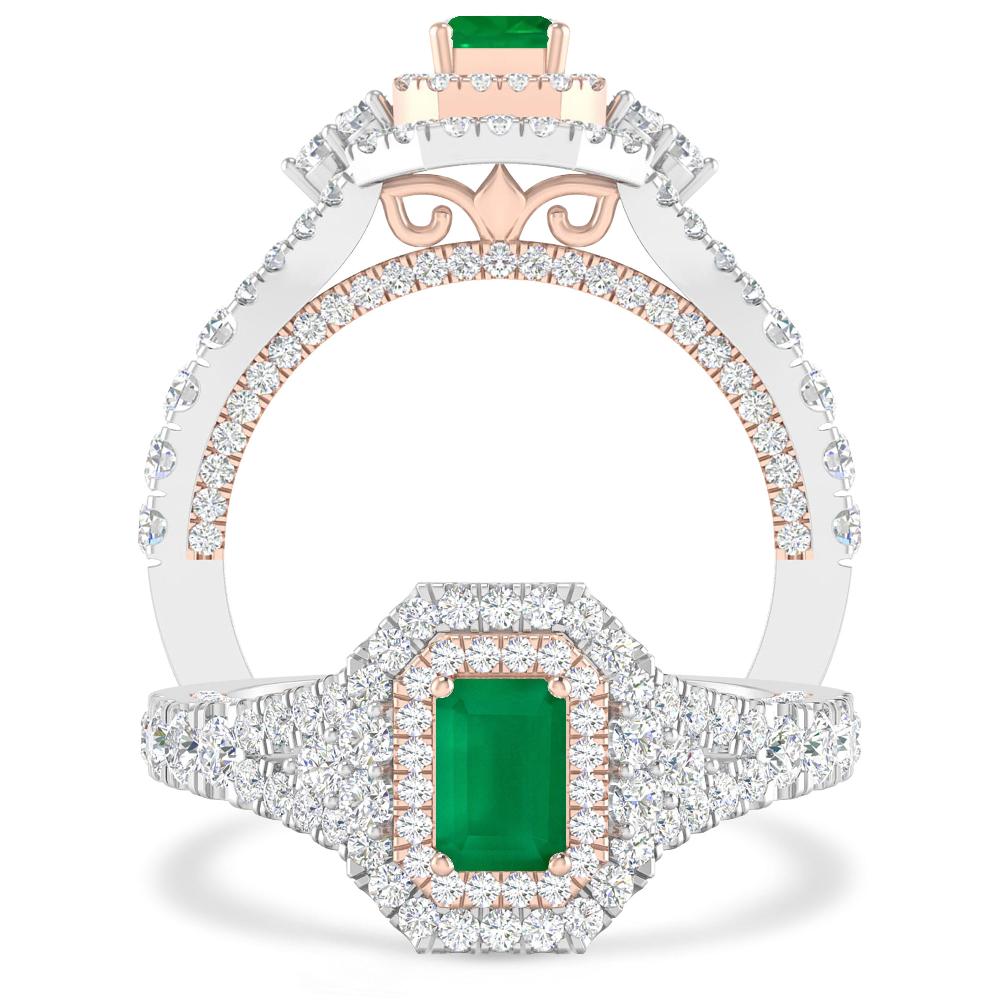 White Gold - Emerald