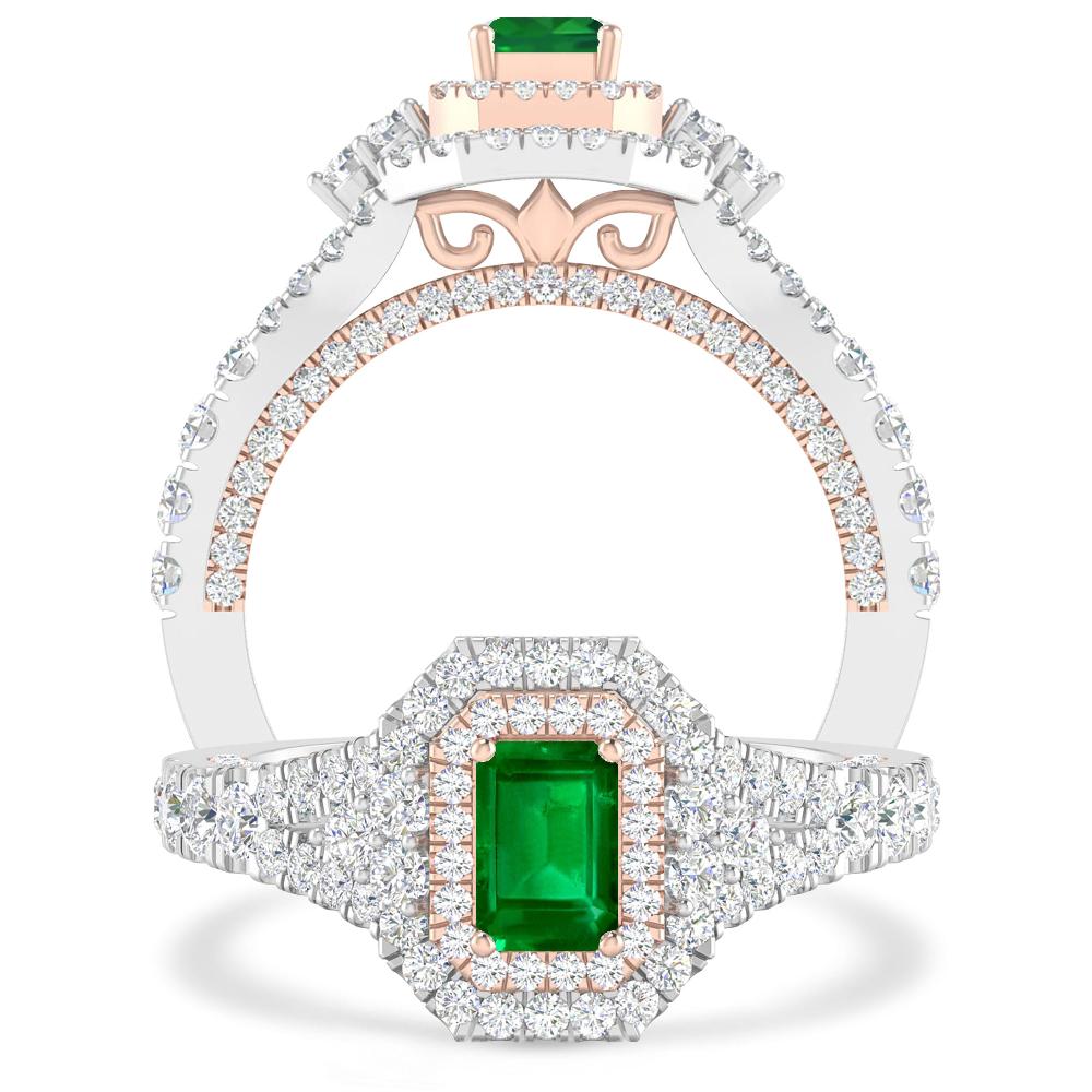 White Gold - Emerald