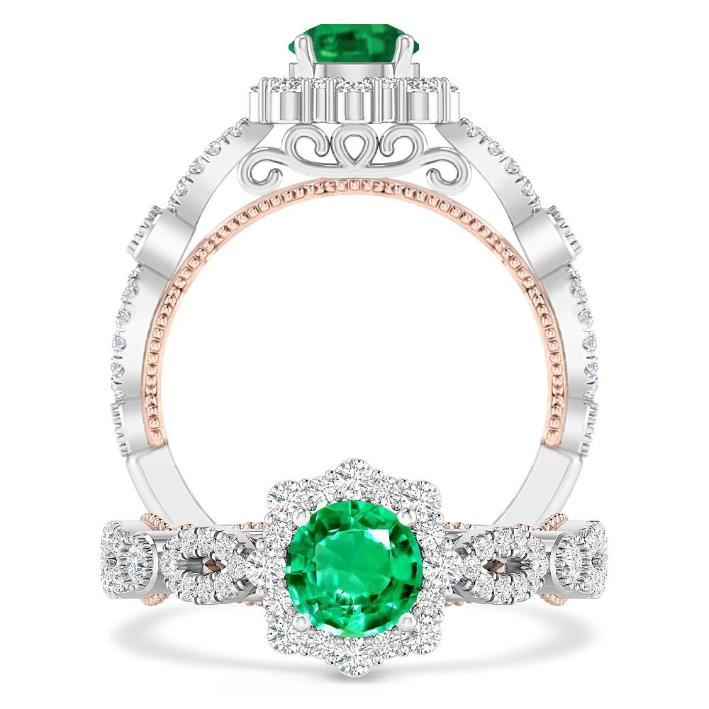 White Gold - Emerald