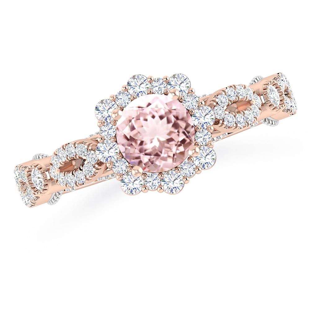 Rose Gold - Morganite